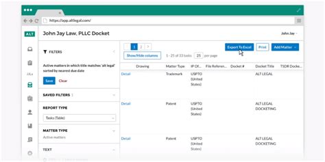 docket tracking software.